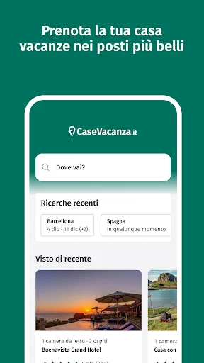 Baixar CaseVacanza.it – Aluguel de Temporada e Casas de Férias - Screenshot 1