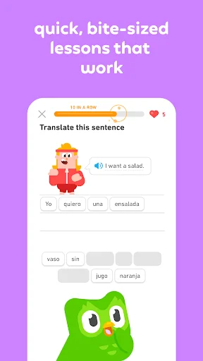 Baixar Duolingo: Aprenda Idiomas, Xadrez e Matemática Grátis - Screenshot 3