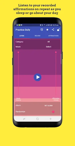 Creation – Voice Affirmations: Grave suas afirmações e transforme sua mente - Screenshot 4