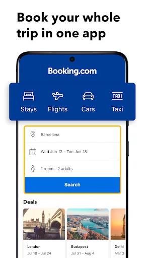 Booking.com: Reserve Hotéis e Viagens – Baixe o App Agora - Screenshot 2
