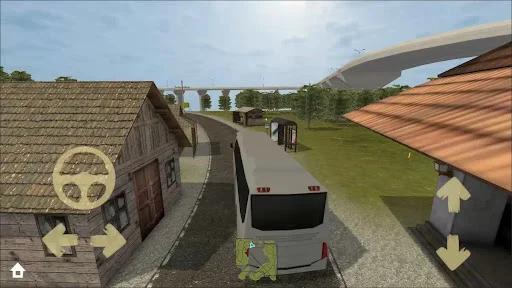 Baixar Bus Driving Around Java Island – Simulador de Ônibus Grátis - Screenshot 5