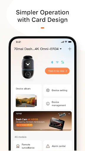 Baixar 70mai: O Melhor App para Dash Cam e Segurança Veicular - Screenshot 1