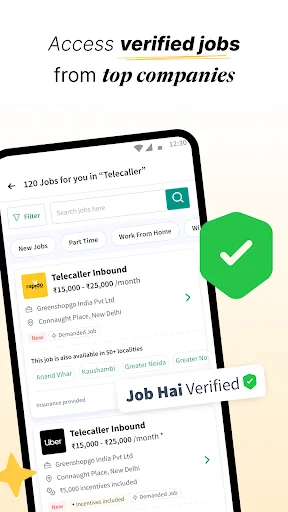 Baixar Job Hai: Encontre Vagas de Emprego Rápidas e Confiáveis - Screenshot 2