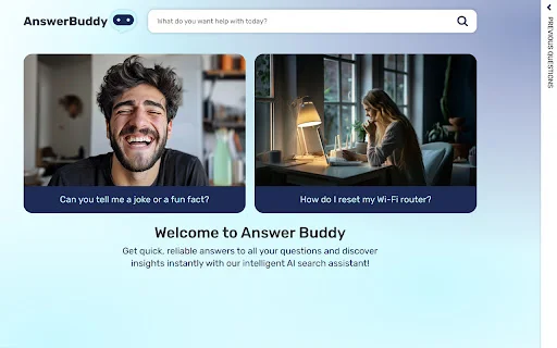 AnswerBuddy – Obtenha Respostas com IA Diretamente no Seu Navegador - Screenshot 3