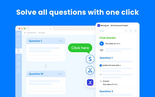 SolvelyAI: Tutor de IA para Lição de Casa e Estudos – Instale Já - Screenshot 1