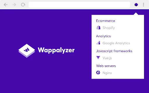 Wappalyzer: Identifique Tecnologias Web – Download Gratuito - Screenshot 1