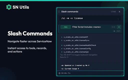 SN Utils para ServiceNow: Aumente sua Produtividade Agora - Screenshot 1