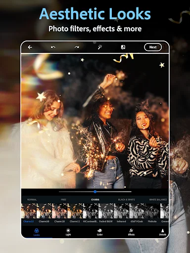 Photoshop Express: Edição de Fotos Profissional no Android - Screenshot 11