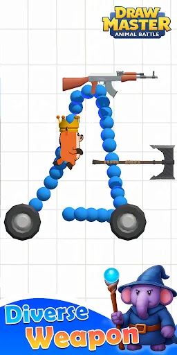 Baixar Draw & Smash Animal Cars 3D – Lute com Carros de Animais - Screenshot 4