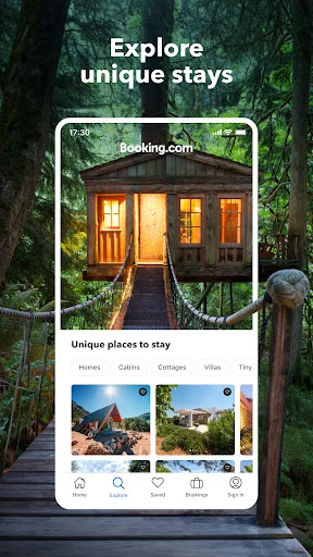 Booking.com: Reserve Hotéis e Viagens – Baixe o App Agora - Screenshot 1