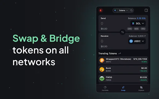 Backpack Wallet: Sua Carteira Crypto Multi-chain de Elite - Screenshot 2