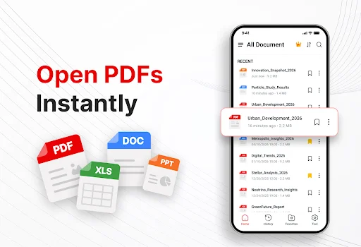 Baixar PDF Viewer – Leitor de PDF Rápido e Scanner Grátis - Screenshot 1