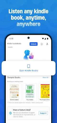 AudioBooks Unlimited to Kindle: Transforme Livros em Áudio Agora - Screenshot 2