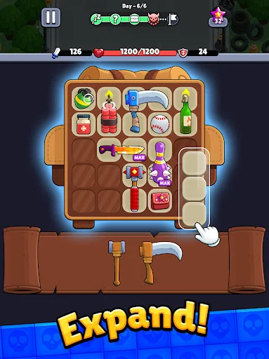 Bagbound Hero: RPG de Mochila Offline – Baixe Agora Grátis - Screenshot 14