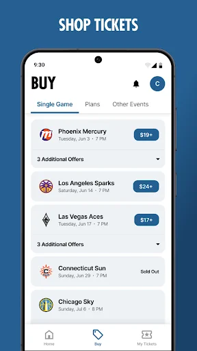 Baixe o App Minnesota Lynx: Ingressos, Notícias e Jogos ao Vivo - Screenshot 5