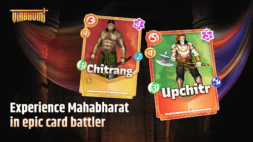 Baixar Virbhumi Strategy Card Game – Batalhas Épicas de Cartas - Screenshot 5