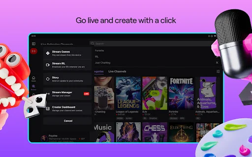 Baixar Twitch: Live Streaming – Assista a Lives e Games Grátis - Screenshot 11