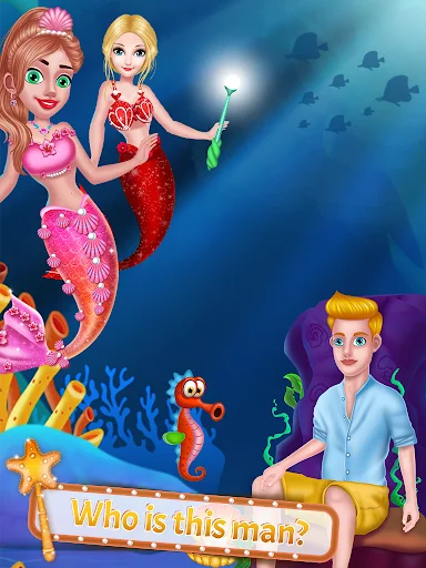 Baixar Princess Mermaid Story – Viva Aventuras Subaquáticas - Screenshot 8