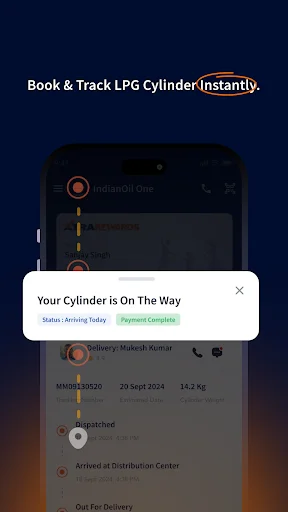 Baixe o IndianOil ONE: Gerencie seu GLP com Facilidade e Eficiência - Screenshot 3