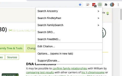 WikiTree Sourcer: Otimize sua Genealogia no WikiTree Agora - Screenshot 1