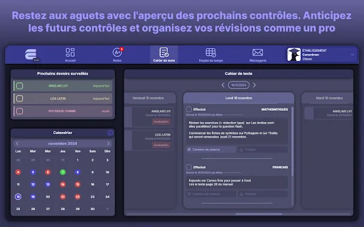Ecole Directe Plus Unblock: Otimize sua Experiência Escolar - Screenshot 2