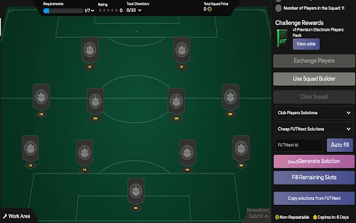 FC26 Enhancer: O Melhor SBC Solver e Ferramenta para Web App - Screenshot 2