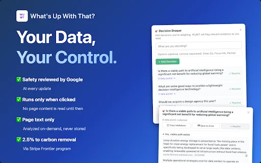 What’s Up With That? Resumo Inteligente e Pesquisa Eficiente - Screenshot 5