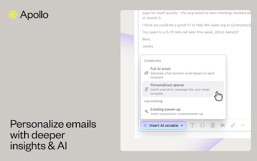 Apollo.io: Encontre E-mails e Telefones B2B – Extensão Gratuita - Screenshot 2