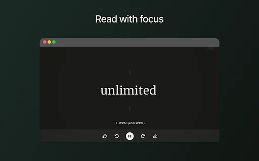 SwiftRead: Leia 3x Mais Rápido e Otimize seu Tempo – Extensão Chrome - Screenshot 2