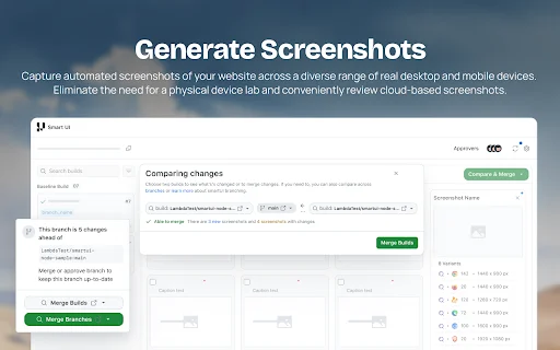 TestMu AI: Teste Cross Browser em 3000+ Navegadores e Dispositivos - Screenshot 2