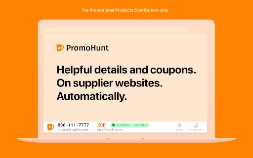 PromoHunt: A Extensão Essencial para Brindes Promocionais - Screenshot 1