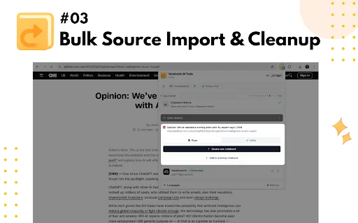 NotebookLM Tools: Otimize sua Produtividade e Pesquisa Agora - Screenshot 3