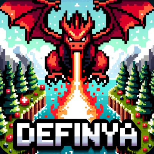 Definya: 2D MMORPG Online – RPG Pixel e PvP Grátis