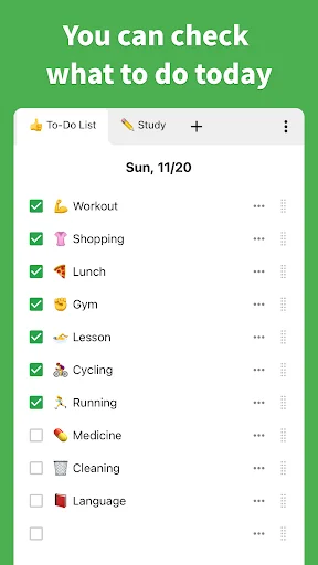 Daily Checklist – Gerenciador de Tarefas e Metas – Baixe Grátis - Screenshot 2