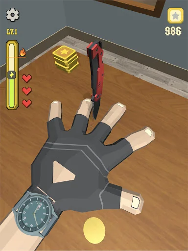 Baixe Knife Finger Game: O Desafio Clássico de Habilidade Grátis - Screenshot 9