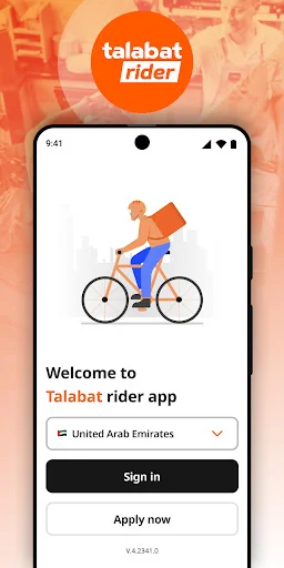 Baixar Talabat Rider APK – Entregue Mais e Ganhe Dinheiro Agora - Screenshot 1