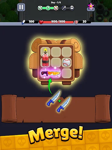 Bagbound Hero: RPG de Mochila Offline – Baixe Agora Grátis - Screenshot 10