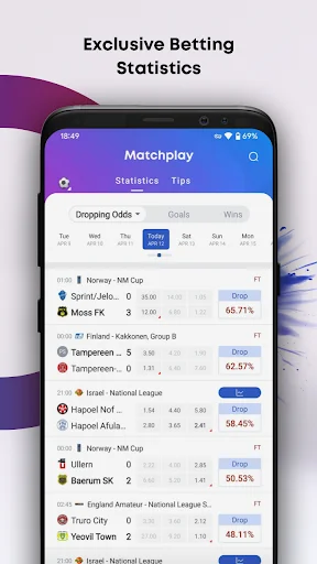 Matchplay: Resultados ao Vivo e Estatísticas de Futebol e Basquete - Screenshot 6