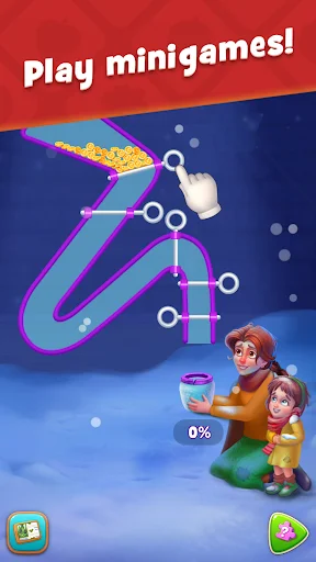 Baixar Gardenscapes – O Melhor Jogo de Puzzle e Decoração - Screenshot 2