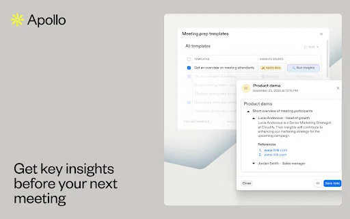 Apollo.io: Encontre E-mails e Telefones B2B – Extensão Gratuita - Screenshot 4