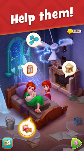 Baixar Gardenscapes – O Melhor Jogo de Puzzle e Decoração - Screenshot 1