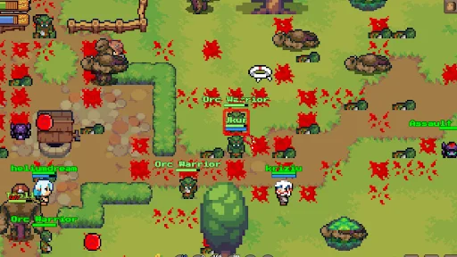 Definya: 2D MMORPG Online – RPG Pixel e PvP Grátis - Screenshot 5