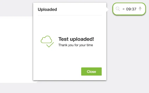 UserTesting Browser Recorder: Grave sua tela e ganhe dinheiro - Screenshot 1
