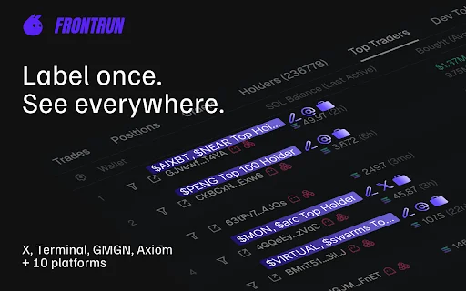 Frontrun: O Melhor Co-piloto de Trading Crypto para Solana - Screenshot 4