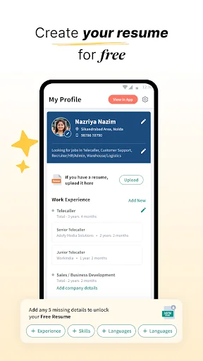 Baixar Job Hai: Encontre Vagas de Emprego Rápidas e Confiáveis - Screenshot 8