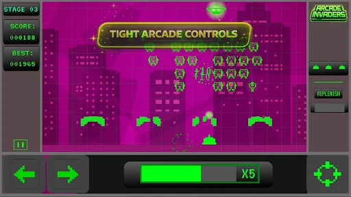 Arcade Invaders From Space: Baixe o Jogo de Tiro Retrô Grátis - Screenshot 5