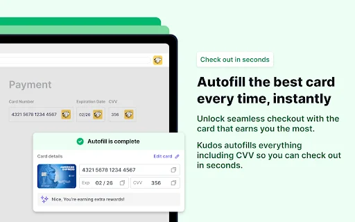 Kudos: Maximize seus Recompensas e Cashback em Compras Online - Screenshot 3