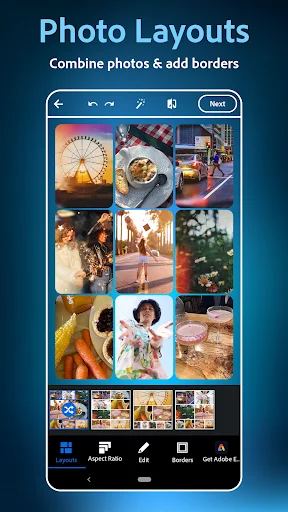 Photoshop Express: Edição de Fotos Profissional no Android - Screenshot 2