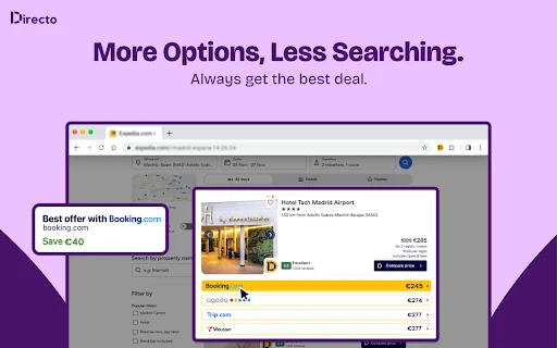 Directo: Encontre Ofertas de Hotéis e Economize em Viagens - Screenshot 4