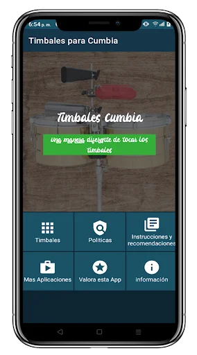 Baixar Timbales Cumbia – App de Percussão Realista Grátis - Screenshot 8